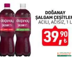 DOĞANAY ŞALGAM SUYU ÇEŞİTLERİ 1 L fiyat ve kampanya bilgisi